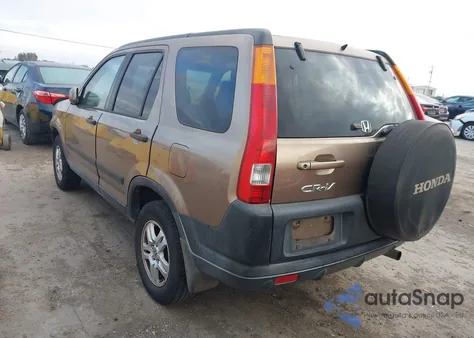 2002 Honda Cr-V Ex из США, поврежденный, VIN JHLRD77852C093568